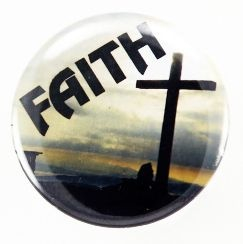 Placka 25mm - Faith-špendlík