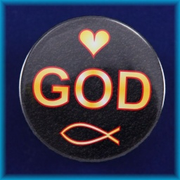 Magnetek s textem-prům.5cm-GOD