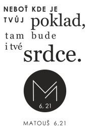 Magnetka - Matouš 6:21 Kde je tvůj poklad