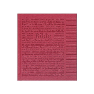 Bible poznámková ČEP DT  - Pevná vazba červená