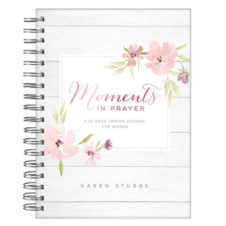 Modlitební deník -Moments in Prayer Wirebound Prompted