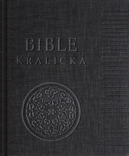 Poznámková Bible Kralická -  černá